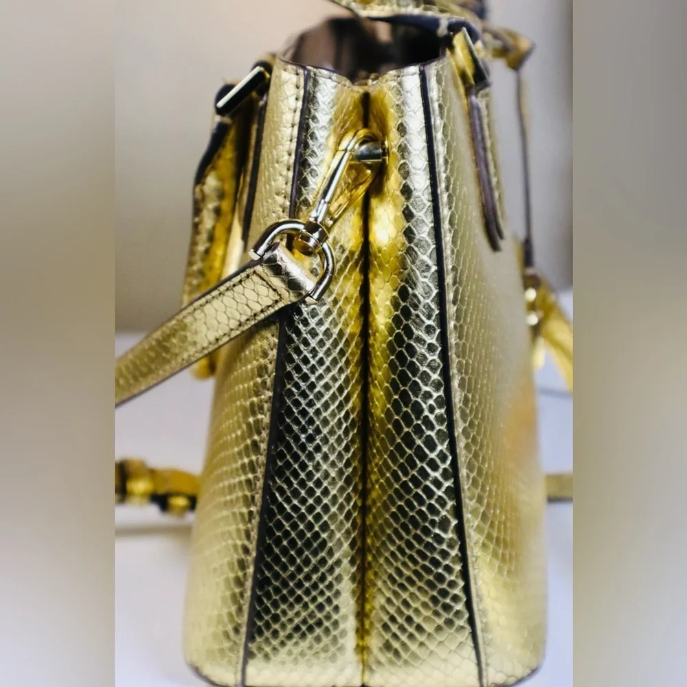 Michael Kors Adele Satchel Handbag Large Msrp:$398.00